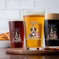 thumbnail image 4 of Happy Birthday Cute Puppy Miniature American Shepherd with Cake Gifts Party Hat 16oz Pint Beer Glass Mug MAS Dog Lover Gifts Beer Glasses Cup - 00029, 4 of 5