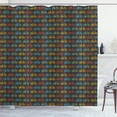 thumbnail image 1 of Ambesonne Bicycle Shower Curtain, Boys and Girls Parade, 69"Wx84"L, Multicolor, 1 of 3