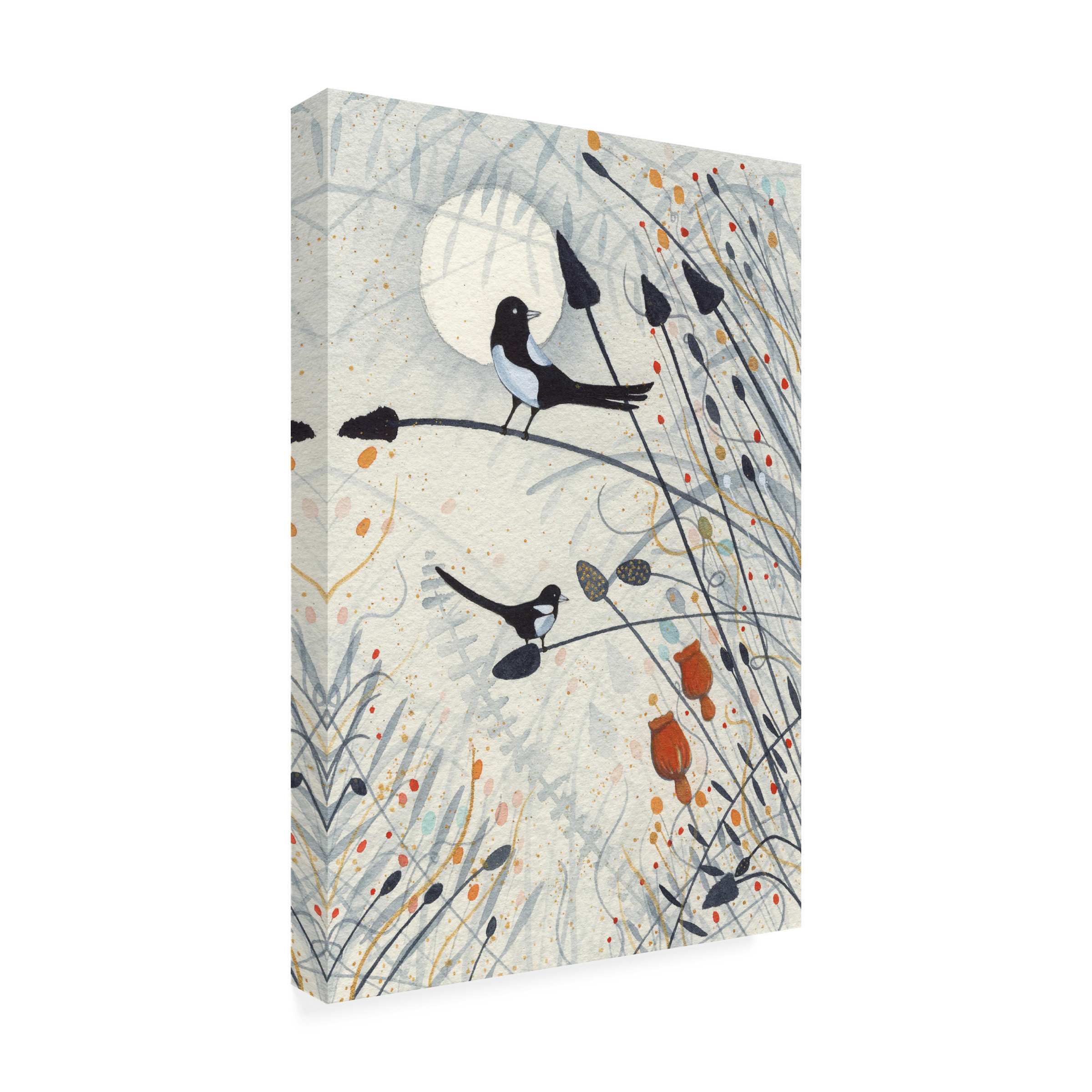 Michelle Campbell 'Two For Joy' Canvas Art