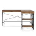 thumbnail image 5 of Furniture of America Diego L-shaped Wooden Desk, 5 of 5