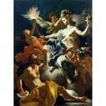 thumbnail image 3 of Francesco Solimena 14x18 Black Modern Framed Museum Art Print Titled - Aurora Taking Leave of Tithonus (1704), 3 of 5