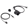 thumbnail image 3 of Walkie Talkie Headset Connector U94 Handheld Microphone Adapter PTT 2 Way Radio Headset Adapter for Vertex VX‑3R, 3 of 8