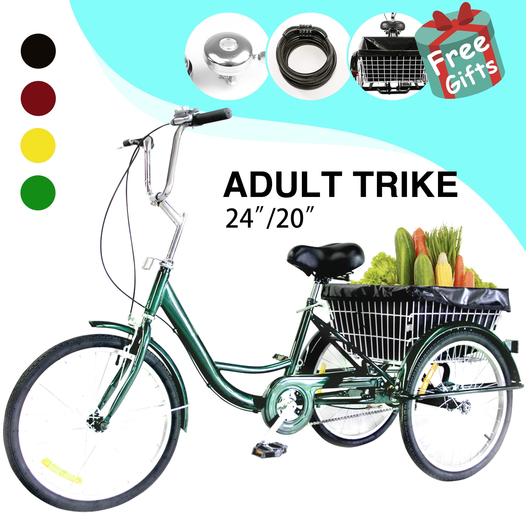 bike with big basket