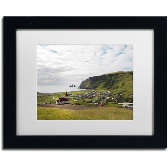 Trademark Fine Art 'Vik' Canvas Art by Philippe Sainte-Laudy, White Matte, Black Frame