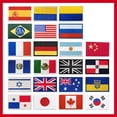thumbnail image 2 of Los parches de la bandera nacional de varios países del mundo nos marcan, Reino Unido, Japón, Tailandia Bandera de méxico bordado parche, 2 of 4