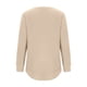 thumbnail image 5 of Pntutb Moda Mujer Otoño Invierno Sólido Cuello Redondo Jersey Manga Larga Tops Pntutb Pntutb-2692, 5 of 6