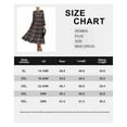 thumbnail image 7 of TIYOMI Women's Fall Maxi Dress Plus Size 5x Long Sleeve V Neck Red Plaid Dress Flowy Cocktail Party Dresses for Curvy Women Casual Maxi Fall Spring Formal Dresses 5XL 28W, 7 of 7