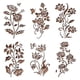 thumbnail image 2 of Ganfancp Vallas de Jardín Grandes Plantillas de Flores-Decoración Diy 2024 Nueva Plantilla Floral Reutilizable para Pintar En La Pared de Madera Patrones de Setos Ofertas y Liquidaciones Juego de 6 P, 2 of 6