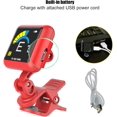 thumbnail image 4 of HUGFEGWE TunerUSB Clip Guitare, TunerUSB Clip Guitare (AT-102 Rouge) U2536-26582, 4 of 8