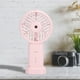 thumbnail image 5 of Carga de mano pequeño ventilador humidificación mini USB portátil escritorio cabecera universal rosa 178 x 92 x 40 mm, 5 of 8