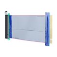 thumbnail image 4 of FLAMEEN PCI-E Cable PCI-E Riser Card Extender, PCI-E 16x Soft Cable, For 1U Easy To Install 2U 7.5in, 4 of 8