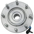 thumbnail image 5 of Detroit Axle - DRW Front Wheel Bearing Hubs for 2007-2010 Chevy GMC Silverado Sierra 3500 HD 2 Wheel Hub Bearings Assembly 2008 2009 Replacement [Heavy Duty Suspension], 5 of 6