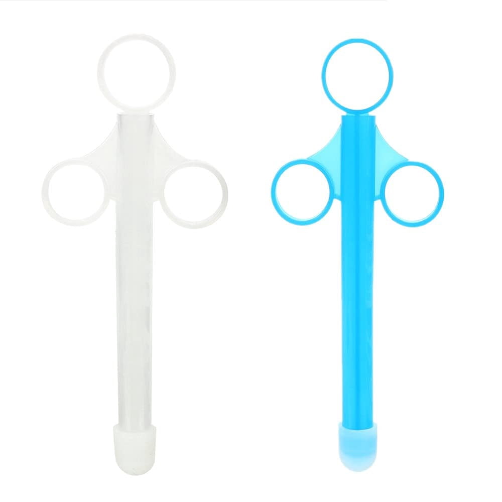 Lube Applicator for Women Man & Couples, 2 Pcs Personal Lubricant Injector with Smooth Rounded Cap, Reusable, Easy to Clean - Walmart.com Lube Applicator for Women Man & Couples, 2 Pcs Personal Lubricant Injector with Smooth Rounded Cap, Reusable, Easy to Clean - Walmart.com