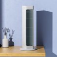 thumbnail image 1 of Ventilador de torre portátil Ventilador de escritorio de 3 velocidades Ventilador de montaje en pared recargable (blanco), 1 of 9
