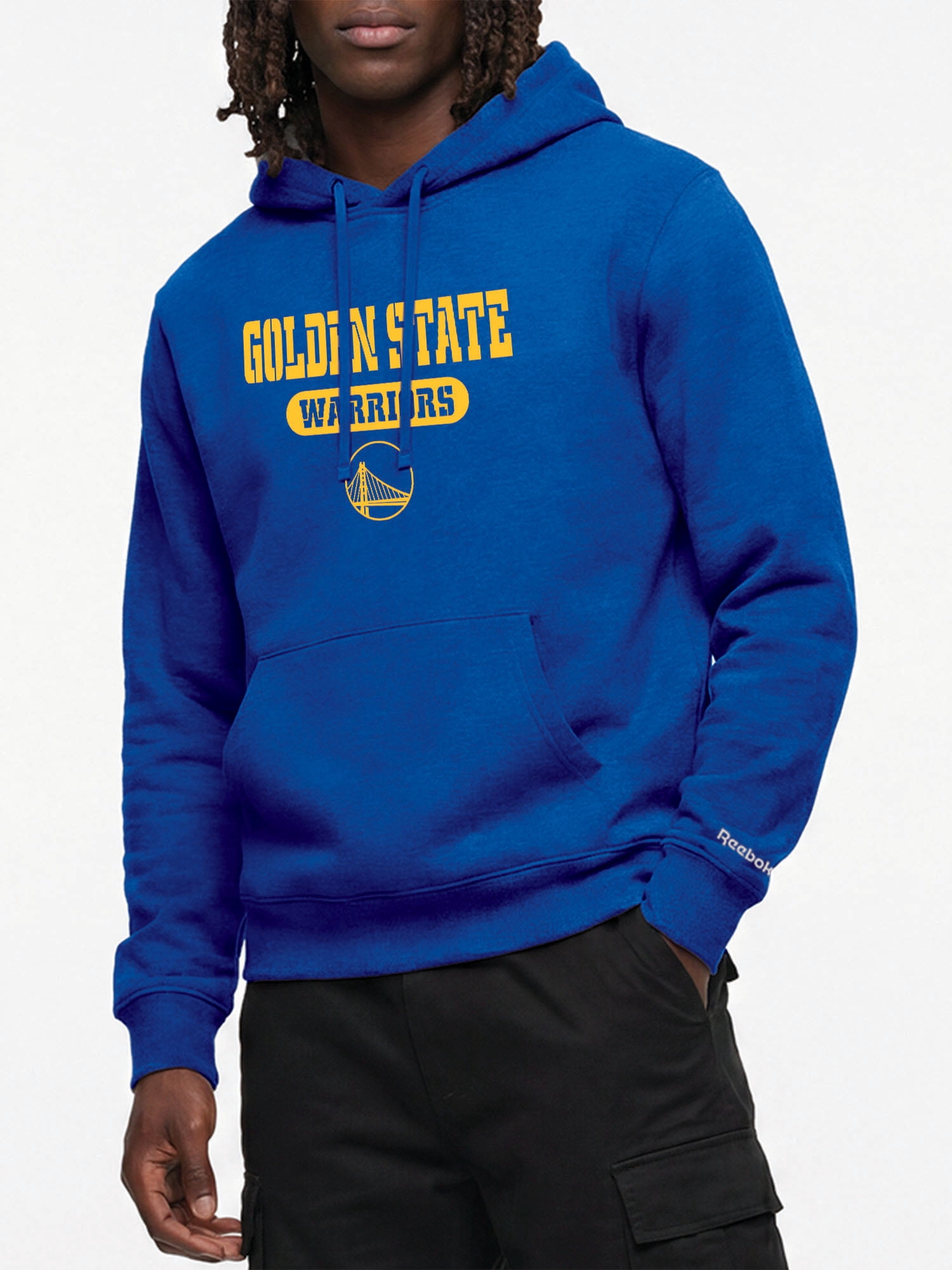 Golden State Warriors Reebok Mens Hooded Sweatshirt