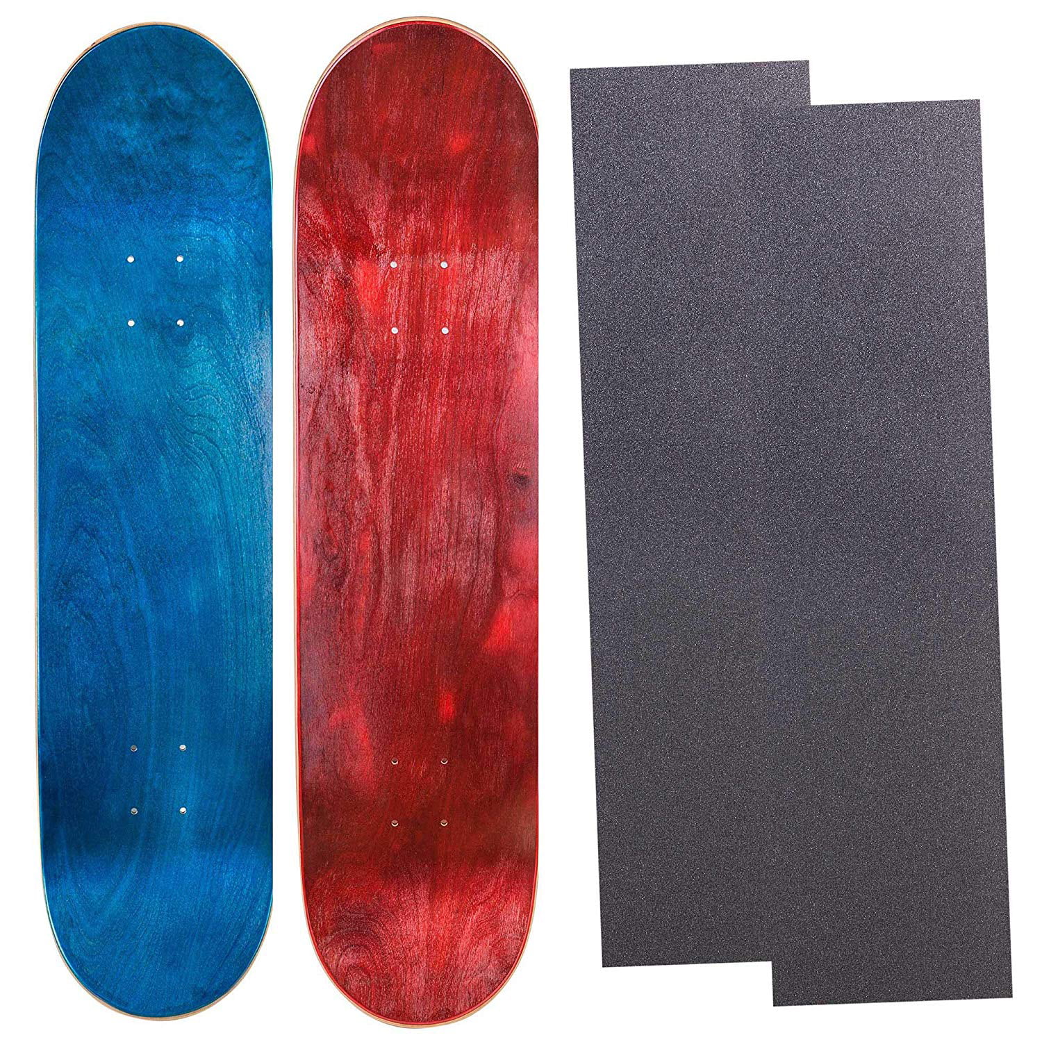 Add-on Wheels and Grip Tape for SKATEBOARD Size 7.75 to 8.25