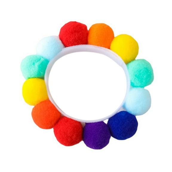 Pet Collar Push Balls Breathable Flexible Cute Ties Puppy Small Dogs Cat Collar for Kitty