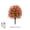 Red, variant on COM1950s Artificial Flowers with Lights, LED Lighted Eucalyptus Violet Ground Stake Decor, Glowing Faux Plants for Outdoor Garden Yard Patio Home Decoration