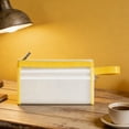 thumbnail image 1 of Document File Organizer Waterproof Portable Bag for Office School Home Multipurpose Paper Storage Secure Closure, 1 of 5