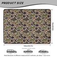 thumbnail image 7 of Bulopur Duck Hunting Camo Car Trunk Mat 29" x 39", Wild Duck Outdoor Camouflage Cargo Liner, Waterproof Non-Slip Rear Cargo Mat for Waterfowl Hunters, 7 of 7