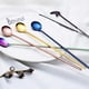 thumbnail image 5 of 6PCS Cuchara de mango largo Cuchara mezcladora Cuchara de acero inoxidable de 9.45 pulgadas Cucharas de té helado Cuchara de café Cuchara de helado Cóctel Cucharas para revolver Ormromra 2034098-1, 5 of 9