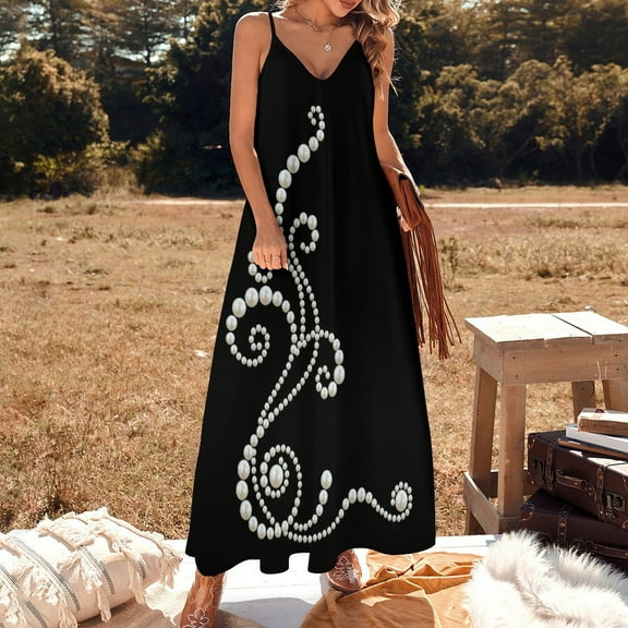 Pearl FloralSleeveless Dress Women dresses summer dress for woman