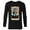 Black, variant on Tarot Arcana Captain America as the Chariot Card - Long Sleeve T-Shirt for Men - Customized-White