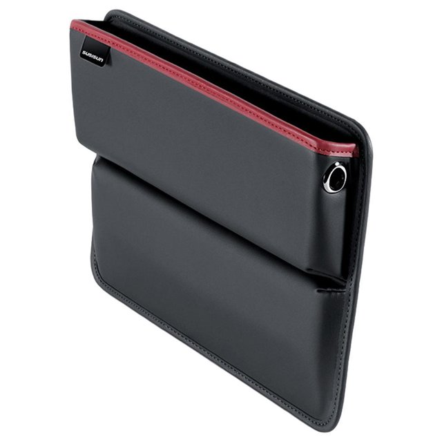 Organizador de relleno Kenally Asiento de coche de cuero PU Negro