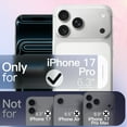 thumbnail image 2 of JETech Glitter Case for iPhone 17 Pro 6.3-Inch Compatible with MagSafe, Clear Cute Bling Sparkle for Women and Girls, Shiny Shockproof Magnetic Sparkly Phone Cover (Clear), 2 of 6
