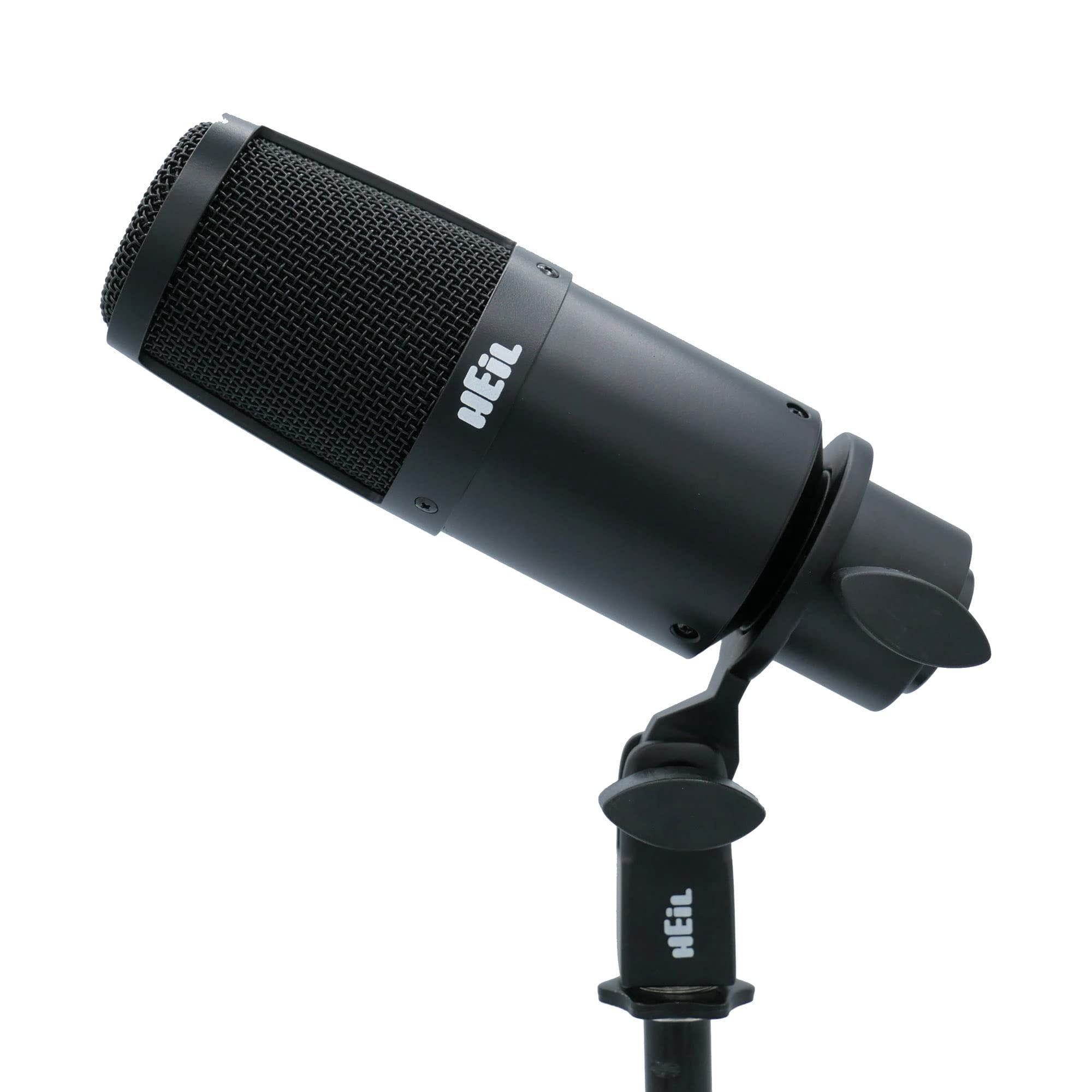 Heil Sound PR 30 Large-Diameter Microphone, Black Body and Grill