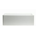 thumbnail image 6 of Sutton Place Farmhouse Fireclay 27" Kitchen Sink with Grid and Strainer in White, 6 of 8