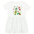 thumbnail image 3 of Inktastic Holiday Nutcracker and Candy for Christmas Girls Toddler Dress, 3 of 5