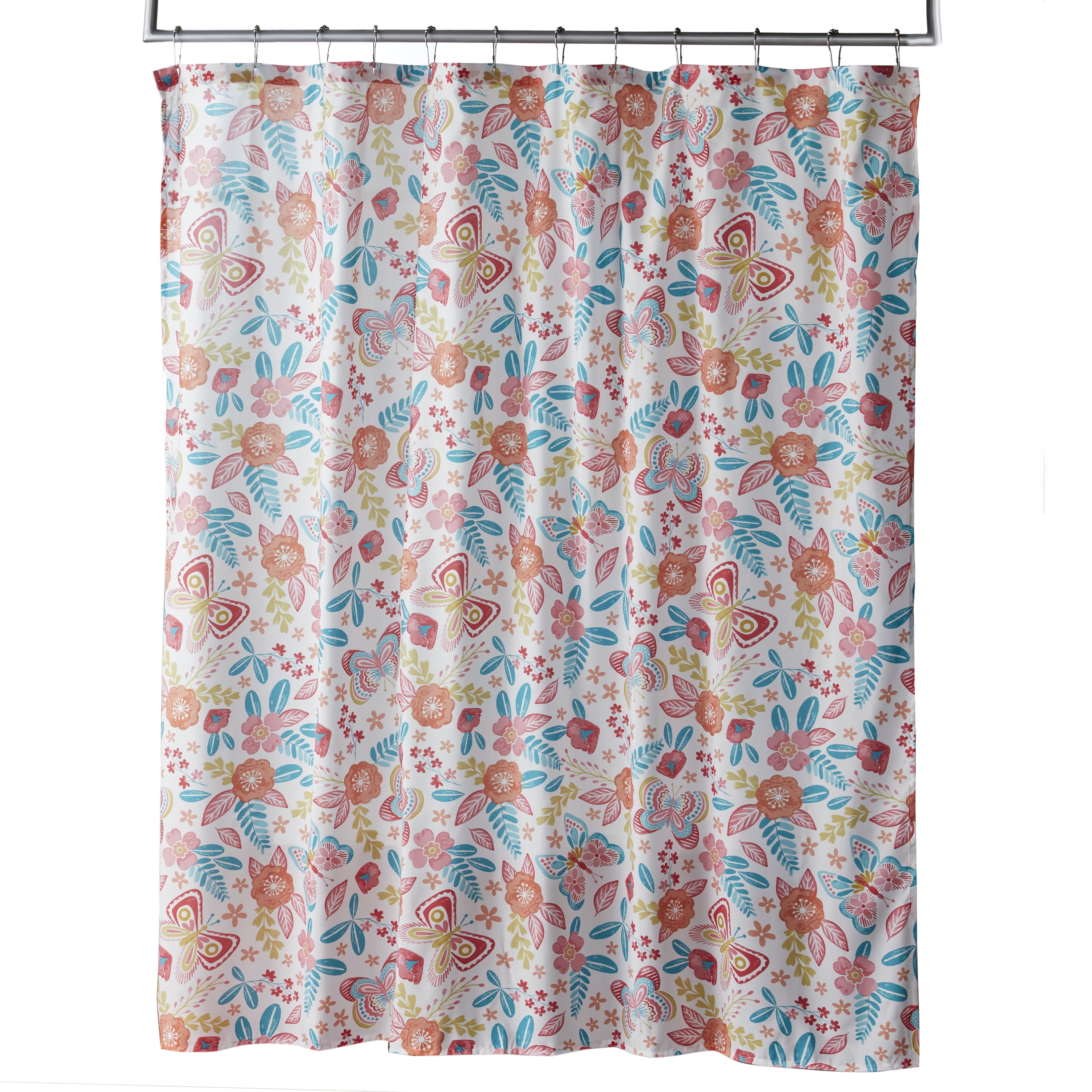 Details about   Dodou Digital Printing Shower Curtain Colorful Butterfly Pattern Waterproof Poly 