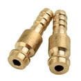 thumbnail image 3 of Beisidaer 6mm Gas & Water Male Adapter Quick Connector 2x Fit for TIG Welding Torch Intake, 3 of 5
