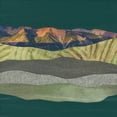 thumbnail image 2 of Rau, Lorelle 26x26 Gold Ornate Wood Framed with Double Matting Museum Art Print Titled - Mountain Series #153, 2 of 4