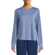 Avia Women's Performance Long Sleeves T-Shirt with Thumb-Hole Cuffs