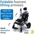 thumbnail image 2 of MAJESTIC IQ-8000 Nouvelle Aide à la Mobilité Télécommandée et Contrôlée par Joystick, Fauteuil Roulant Électrique Léger et Pliable, 2 of 6