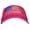 Hot Pink, variant on Embroidered US Flag 6 Panel Dad Hat W/Strapback Closure & Metal Release Buckle - Navy