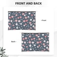 thumbnail image 2 of Rocae Cherry Blossoms for Cosmetic Bags for Women Paper Reusable Cosmetic Bag Travel Toiletry Organizer Capacity Multipurpose Zipper Pouch, 2 of 8