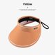 thumbnail image 1 of Sombrero de sol de ala grande de verano para mujer, protección UV para cubrir la cara, sombrero de ciclismo transpirable, gorra de béisbol superior vacía, accesorio de moda, 1 of 5