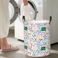 thumbnail image 6 of KLL Back To School Waterproof Foldable Laundry Hamper Bucket with Handles for Storage Bin,Kids Room,Home Organizer (Small ), 6 of 7
