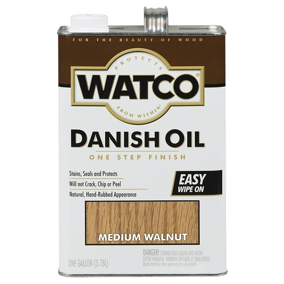 20-Pack of 1 gal Rust-Oleum 65931 Medium Walnut Watco Danish Oil Finish