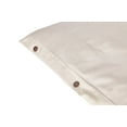 thumbnail image 3 of Sleep & Beyond 100% Cotton 300TC Sateen Duvet Classic Ivory Cover Set in King 104x92", 3 of 4
