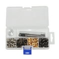 thumbnail image 3 of Vaidha 200 Set Grommets Grommet Tools For Canvas Clothes Leather 6mm With Buckle Tool, 3 of 3