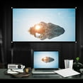 thumbnail image 2 of <p>Projection Screen 16:9, Projector Screen Portable 60-120 Inch Convenient To Carry Foldable  For Open-air Cinema For Outdoor Camping Movie</p>, 2 of 7