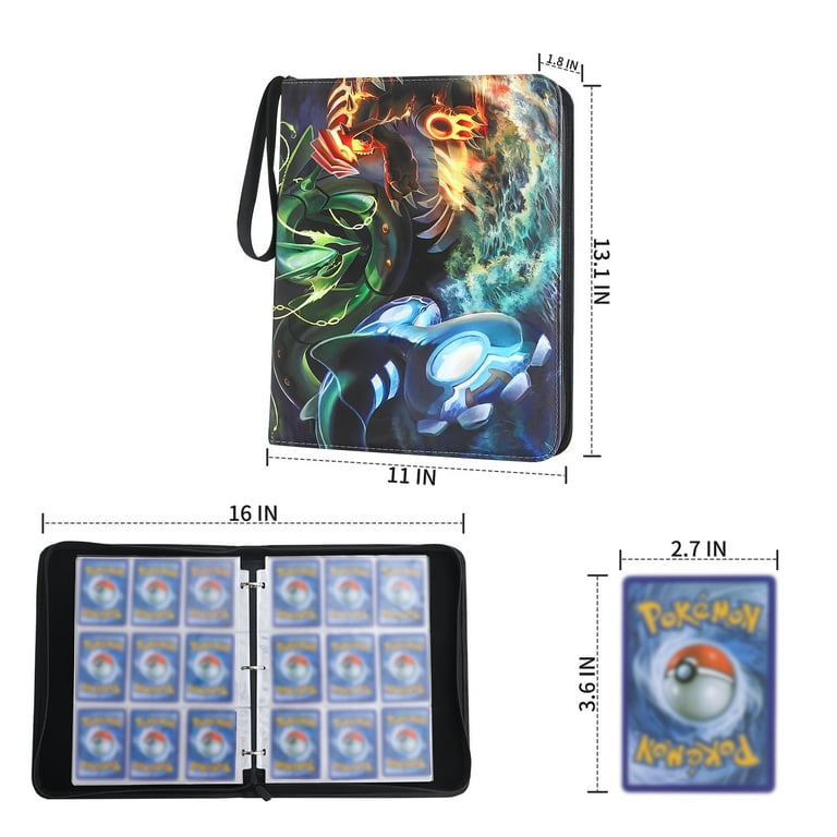 Cenxaki Card Binder, 900 Pocket Trading Card Storage, 9-Pocket