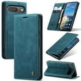 thumbnail image 1 of CaseMe Leather for Google Pixel 10/10 Pro Case, Flip Wallet Leather Case with Card Holder Magnetic Closure Shockproof Kickstand Protective Phone Cases Cover for Google Pixel 10/10 Pro,Blue, 1 of 12