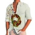 thumbnail image 1 of PMUYBHF Chemises Habillées pour Hommes Manches Courtes Décontractées Imprimé Musique Grande Taille Chemise Manches Longues Col Rabattu, 1 of 7