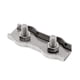 thumbnail image 1 of M8 M10 Heavy Duty 304 Acero Inoxidable Duplex de 2 Clip de Cuerda de Alambre Hardware para Fijar Cables de Aparejo shamjiam Clip de cable dúplex, 1 of 8