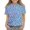 Sky Blue, variant on Grblisyd Halloween Shirts for Girls Boys Pumpkin Ghost Graphic Tshirts Casual Crew Neck Short Sleeve Tee 2-12 Years